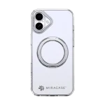 כיסוי ל-iPhone 16 בצבע שקוף דגם MIRARING מבית Miracase