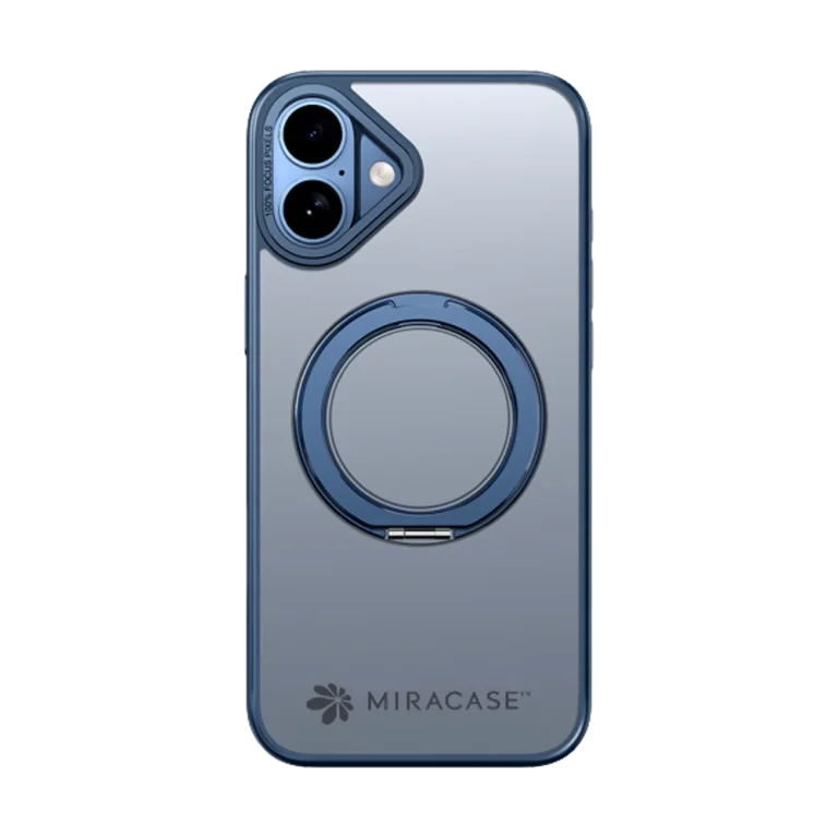 כיסוי ל-iPhone 16 בצבע כחול דגם MIRARING מבית Miracase