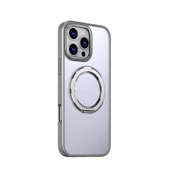 כיסוי ל-iPhone 16 Pro בצבע אפור דגם MIRARING מבית Miracase
