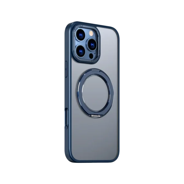כיסוי ל-iPhone 16 Pro בצבע כחול דגם MIRARING מבית Miracase