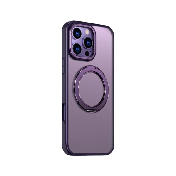 כיסוי ל-iPhone 16 Pro Max בצבע סגול דגם MIRARING מבית Miracase