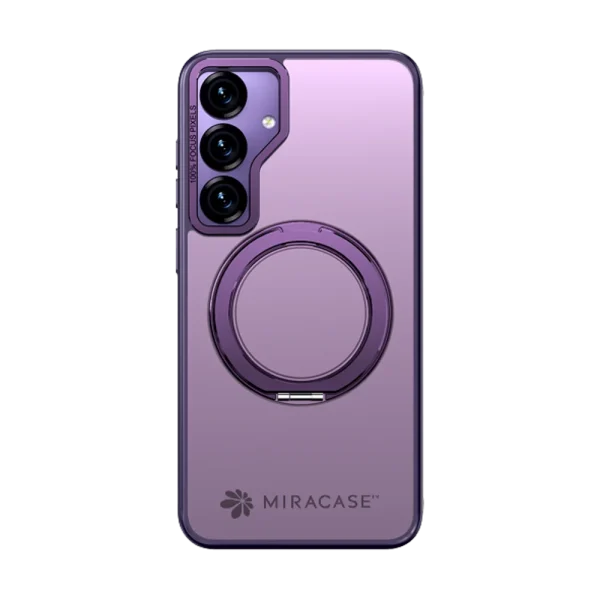 כיסוי ל-Samsung S25 בצבע סגול דגם MIRARING מבית Miracase
