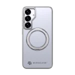 כיסוי ל-Samsung S25 בצבע אפור דגם MIRARING מבית Miracase