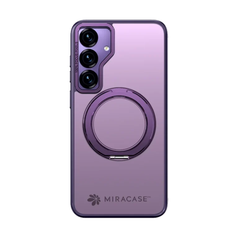 כיסוי ל-Samsung S25 Plus בצבע סגול דגם MIRARING מבית Miracase