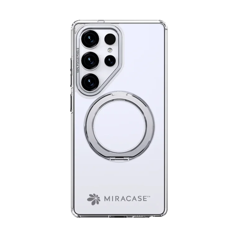 כיסוי ל-Samsung S25 Ultra בצבע שקוף דגם MIRARING מבית Miracase