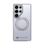 כיסוי ל-Samsung S25 Ultra בצבע אפור דגם MIRARING מבית Miracase