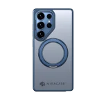 כיסוי ל-Samsung S25 Ultra בצבע כחול דגם MIRARING מבית Miracase