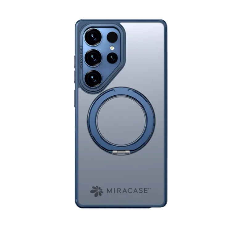 כיסוי ל-Samsung S25 Ultra בצבע כחול דגם MIRARING מבית Miracase