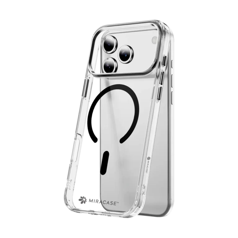 כיסוי ל-iPhone 17 Pro בצבע שחור דגם MIRASAFE מבית Miracase