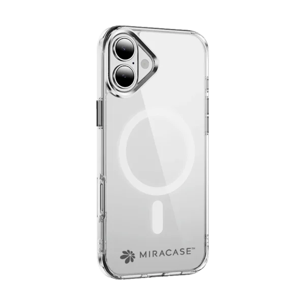 כיסוי ל-iPhone 16 בצבע שקוף דגם MIRASAFE מבית Miracase