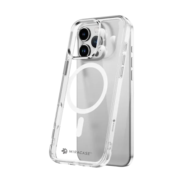 כיסוי ל-iPhone 16 Pro בצבע שקוף דגם MIRASAFE מבית Miracase