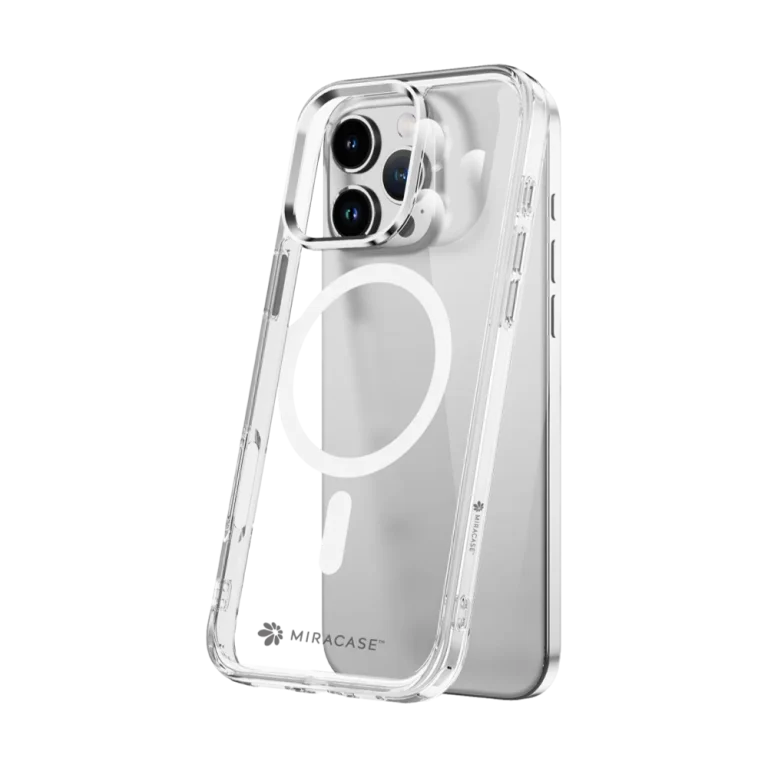 כיסוי ל-iPhone 16 Pro בצבע שקוף דגם MIRASAFE מבית Miracase