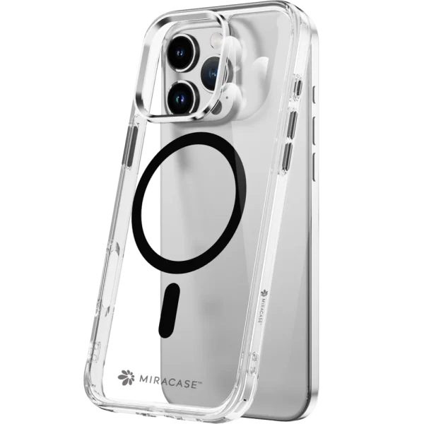 כיסוי ל-iPhone 16 Pro Max בצבע שחור דגם MIRASAFE מבית Miracase