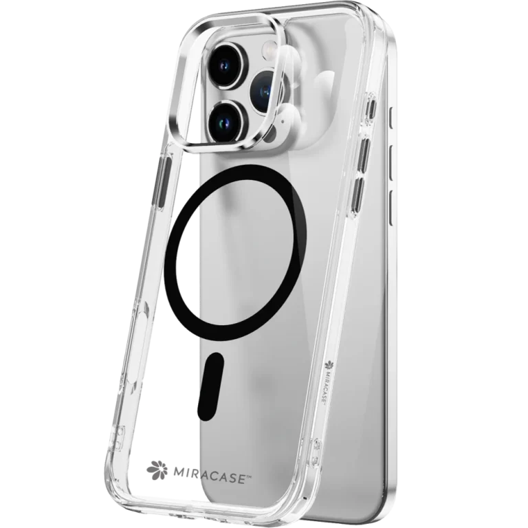 כיסוי ל-iPhone 16 Pro Max בצבע שחור דגם MIRASAFE מבית Miracase
