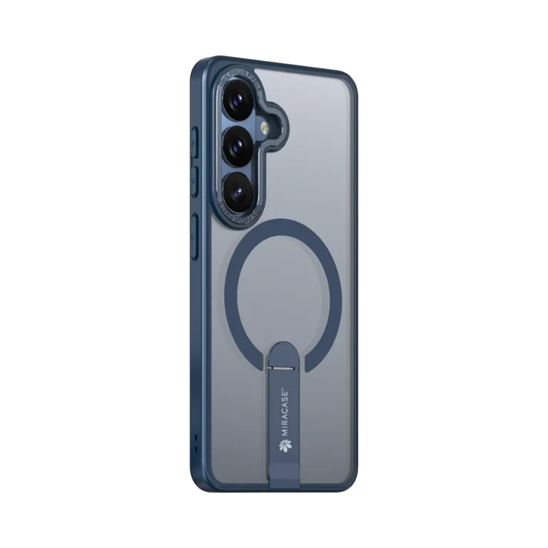 כיסוי MAGSAFE ל-Samsung S26 בצבע כחול דגם MIRASTAND מבית Miracase