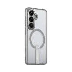 כיסוי MAGSAFE ל-Samsung S26 Plus בצבע אפור דגם MIRASTAND מבית Miracase