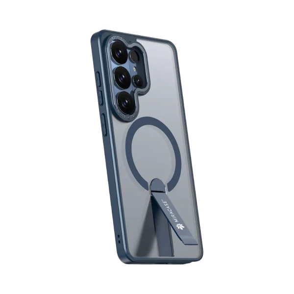 כיסוי MAGSAFE ל-Samsung S26 Ultra בצבע כחול דגם MIRASTAND מבית Miracase