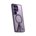 כיסוי MAGSAFE ל-Samsung S26 Ultra בצבע סגול דגם MIRASTAND מבית Miracase