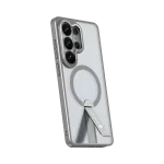 כיסוי MAGSAFE ל-Samsung S26 Ultra בצבע אפור דגם MIRASTAND מבית Miracase