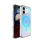 כיסוי ל-iPhone 17 בצבע כחול דגם MIRACHROME מבית Miracase