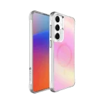 כיסוי ל-Samsung S25 בצבע ורוד דגם MIRACHROME מבית Miracase
