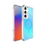 כיסוי ל-Samsung S25 Plus בצבע כחול דגם MIRACHROME מבית Miracase