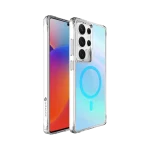 כיסוי ל-Samsung S25 Ultra בצבע כחול דגם MIRACHROME מבית Miracase