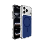 כיסוי ל-iPhone 17 Pro Max בצבע כחול דגם MIRAGRID מבית Miracase