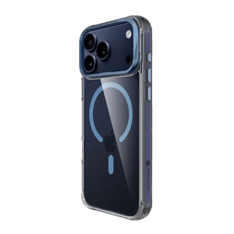 כיסוי ל-iPhone 17 בצבע כחול דגם MIRAHOLD מבית Miracase