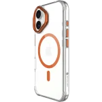 כיסוי ל-iPhone 17 בצבע כתום דגם MIRAHOLD מבית Miracase