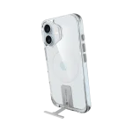 כיסוי ל-iPhone 17 בצבע שקוף-כסף דגם MiraKick מבית Miracase