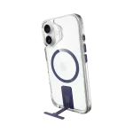 כיסוי ל-iPhone 17 בצבע שקוף-כחול דגם MiraKick מבית Miracase