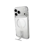 כיסוי ל-iPhone 17 Pro בצבע שקוף-כסף דגם MIRAKick מבית Miracase