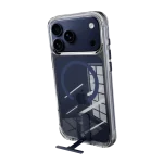 כיסוי ל-iPhone 17 Pro Max בצבע שקוף-כחול דגם MIRAKick מבית Miracase