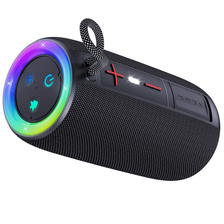 רמקול נייד Miracase MBTS801 – עוצמת סאונד ניידת עם EXTRA BASS ותאורת RGB