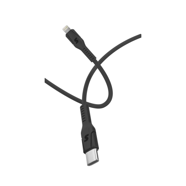 כבל סיליקון M Type-C to Lightning 27W מבית silver line