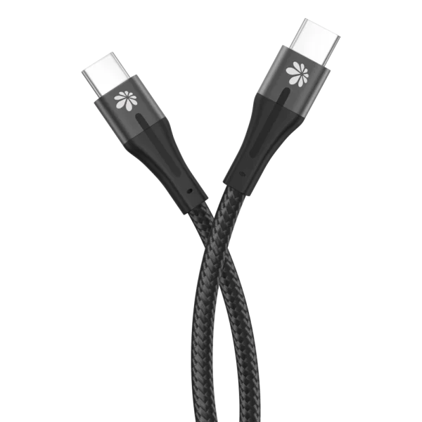 כבל שזור MIRACASE Type-C to Type-C 2M 60W