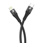 כבל שזור SILVER LINE Lightning to Type-C 3M