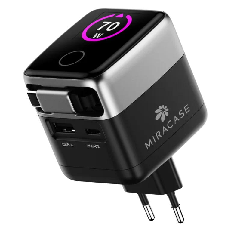 מטען קיר 70W + כבל USB-C דגם MWC70RC מבית Miracase