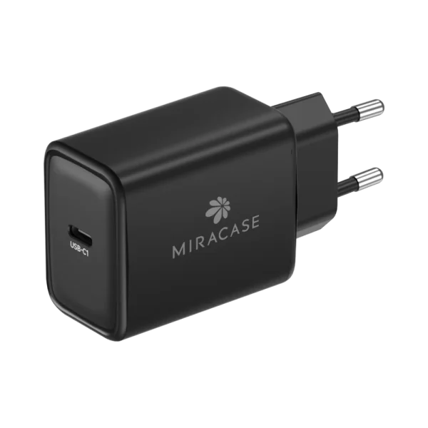 מטען קיר 65W + כבל USB-C דגם MWCM65PD1 מבית Miracase