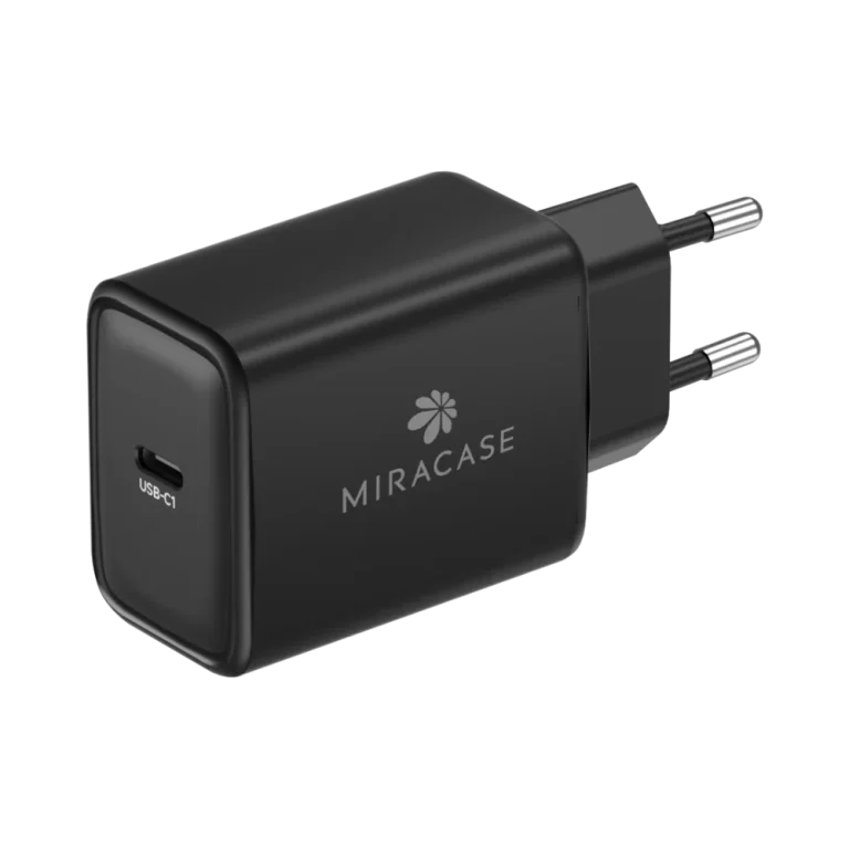 מטען קיר 65W + כבל USB-C דגם MWCM65PD1 מבית Miracase