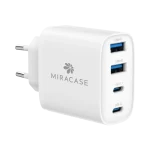 מטען קיר 40W + כבל USB-C דגם MWC40W מבית Miracase