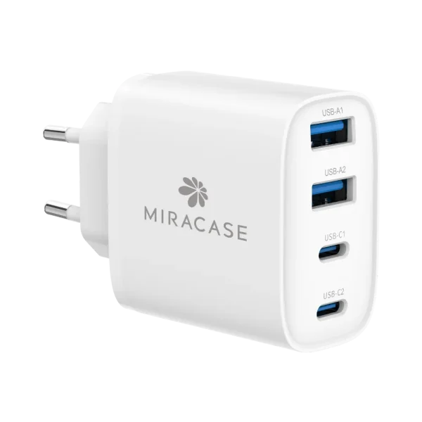 מטען קיר 40W + כבל USB-C דגם MWC40W מבית Miracase
