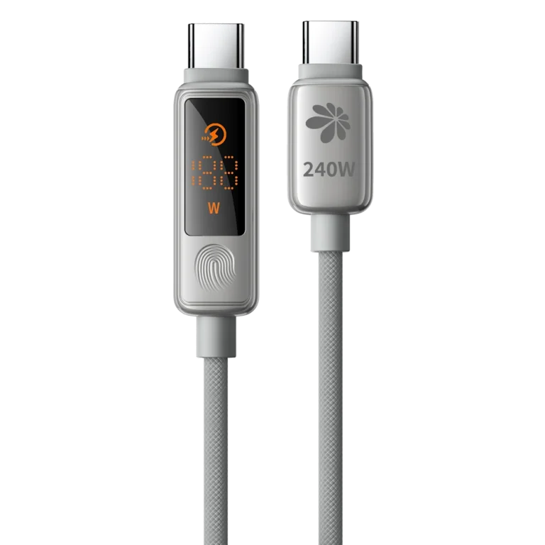 כבל טעינה Miracase MTCD240W עם מסך מגע – טעינה חכמה עם תצוגה בזמן אמת