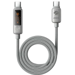 כבל טעינה Miracase MTCD240W עם מסך מגע – טעינה חכמה עם תצוגה בזמן אמת