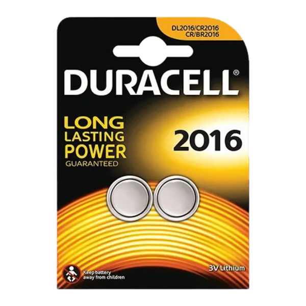 סט 2 סוללות Lithium 2016 מבית דורסל- DURACELL