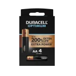 סט 4 סוללות AA OPTIMUM DURACELL