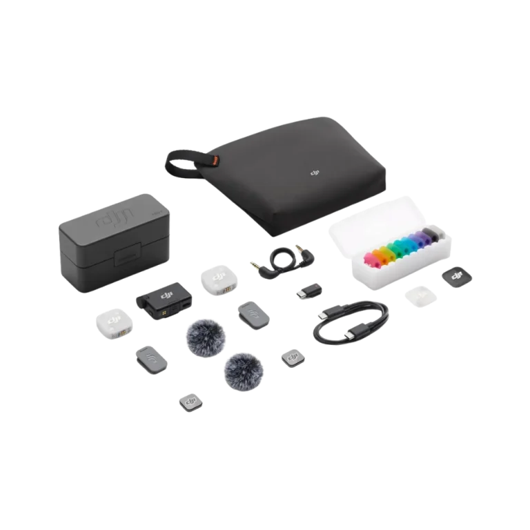 מיקרופון אלחוטי (Mic Mini 2 (2 TX + 1 RX + Charging Case - תמונה נוספת