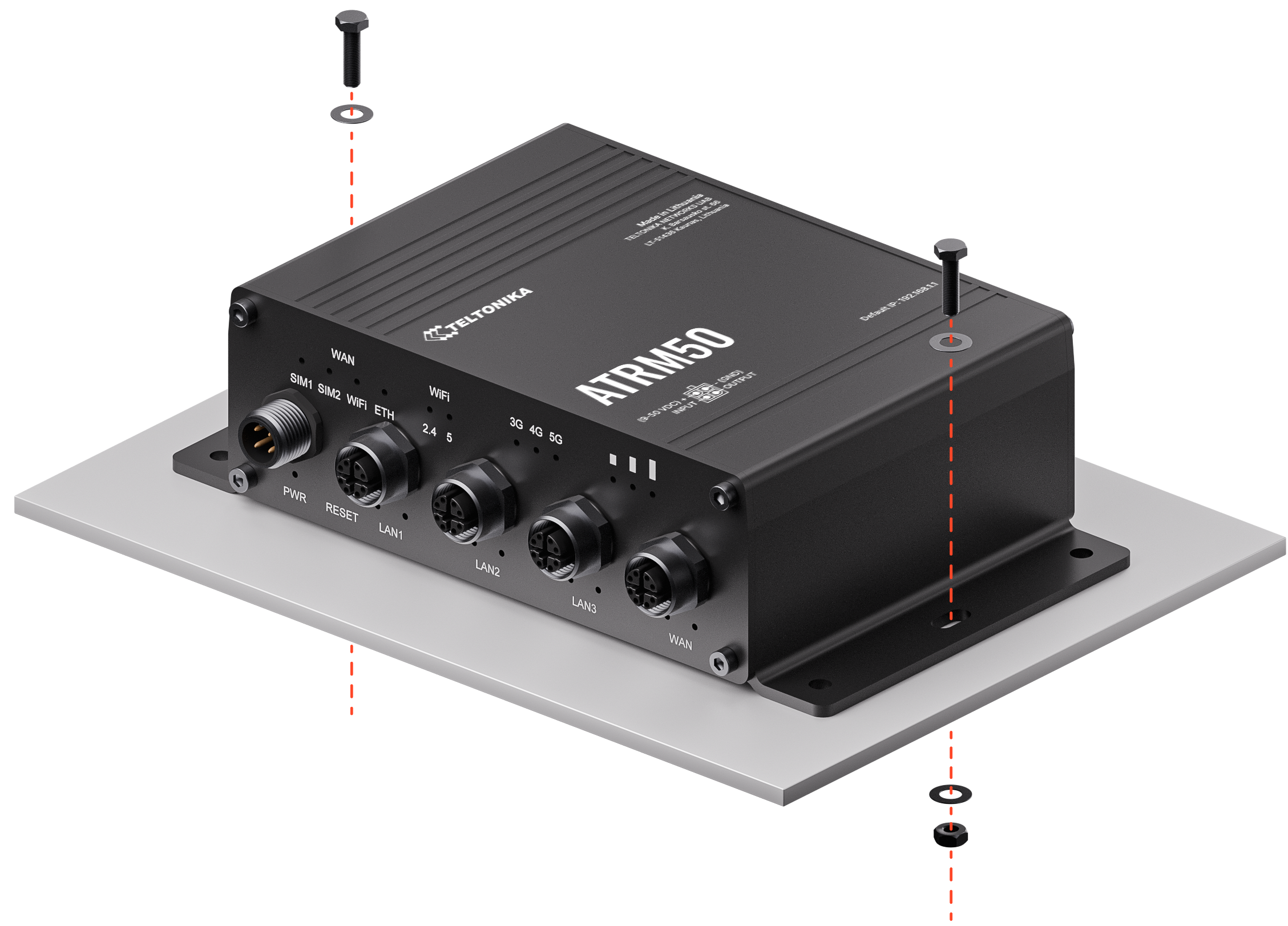 5G ROUTER FOR TRANSPORTATION