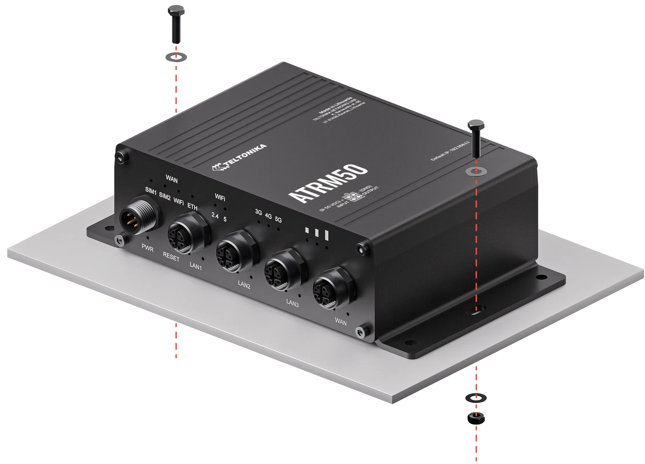 5G ROUTER FOR TRANSPORTATION